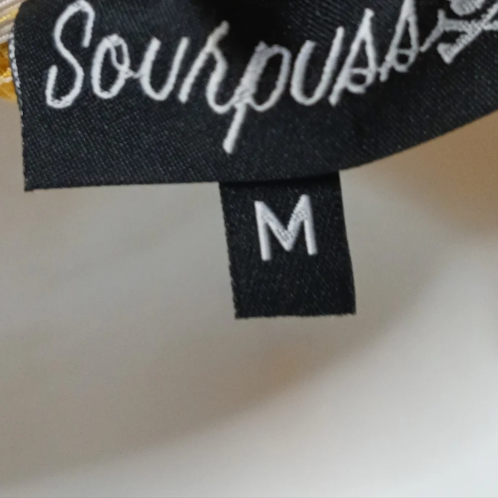 Sourpuss Yellow Halter Top/ Dress. Size Med. - Picture 7 of 10